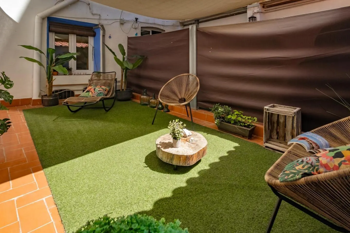 아파트 Apartamento En El Corazon De Tarragona. Planta Baja Con Patio.