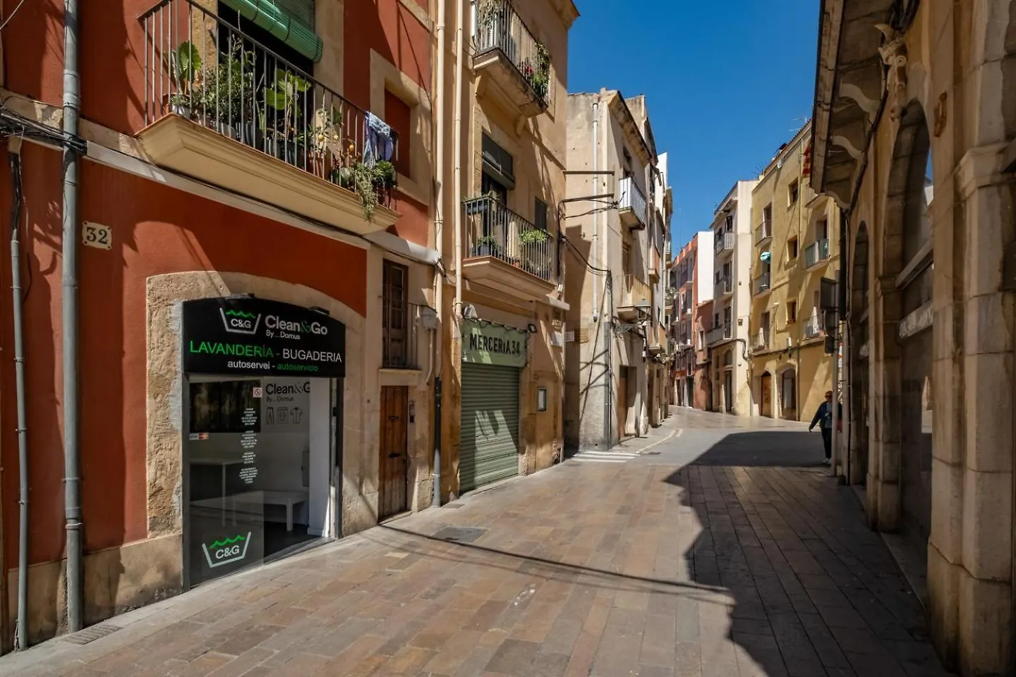 Apartamento En El Corazon De Tarragona. Planta Baja Con Patio. 0*, 타라고나